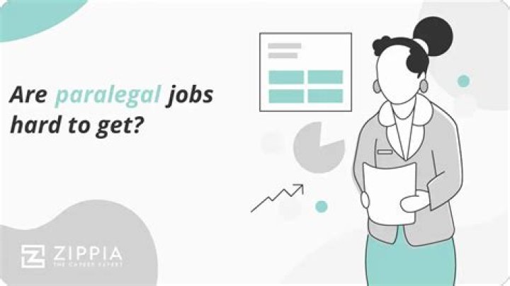 Are paralegal jobs hard to get?