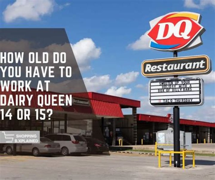 Can a 14 year old work at Dairy Queen in Ontario?