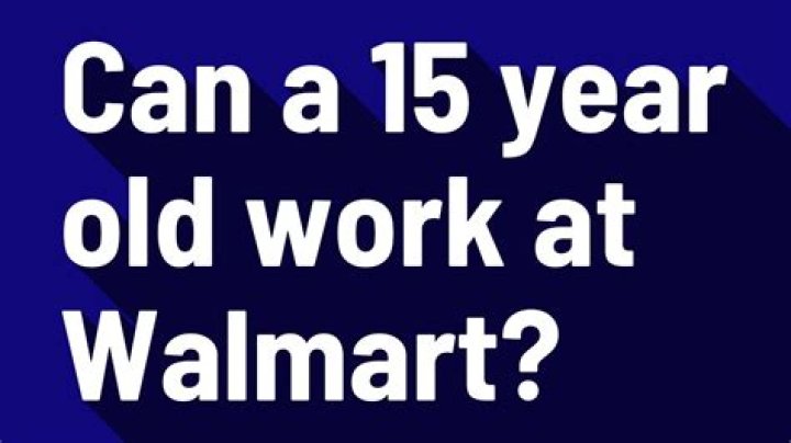 Can a 15 year old work at Target?
