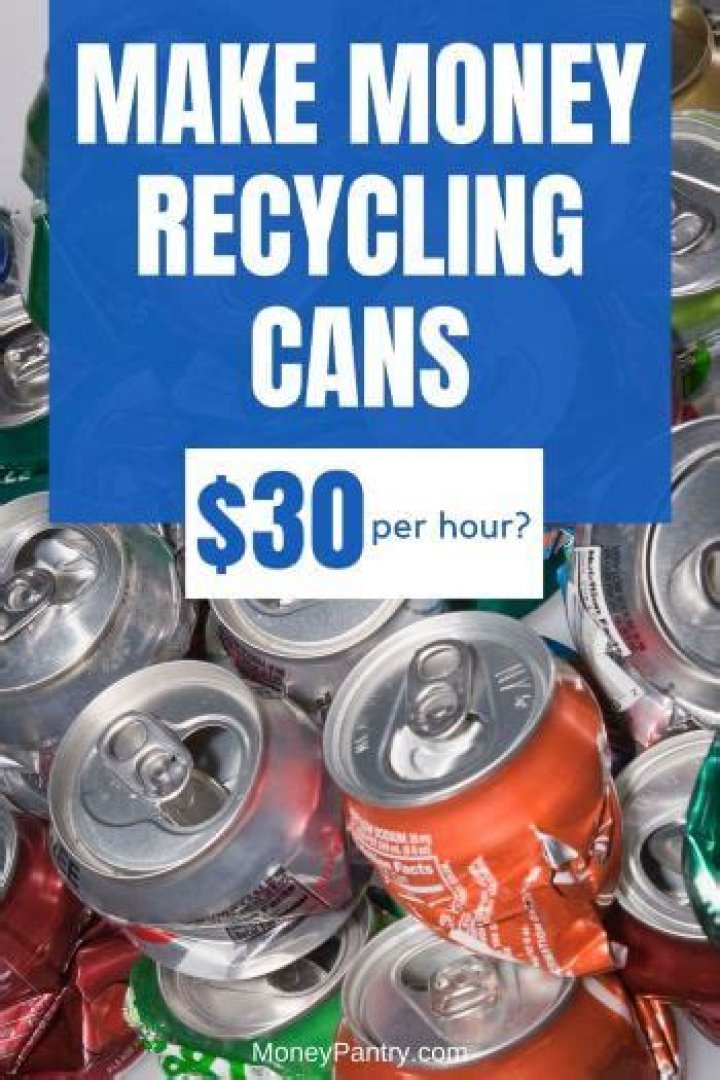 Can you get money for empty cans?