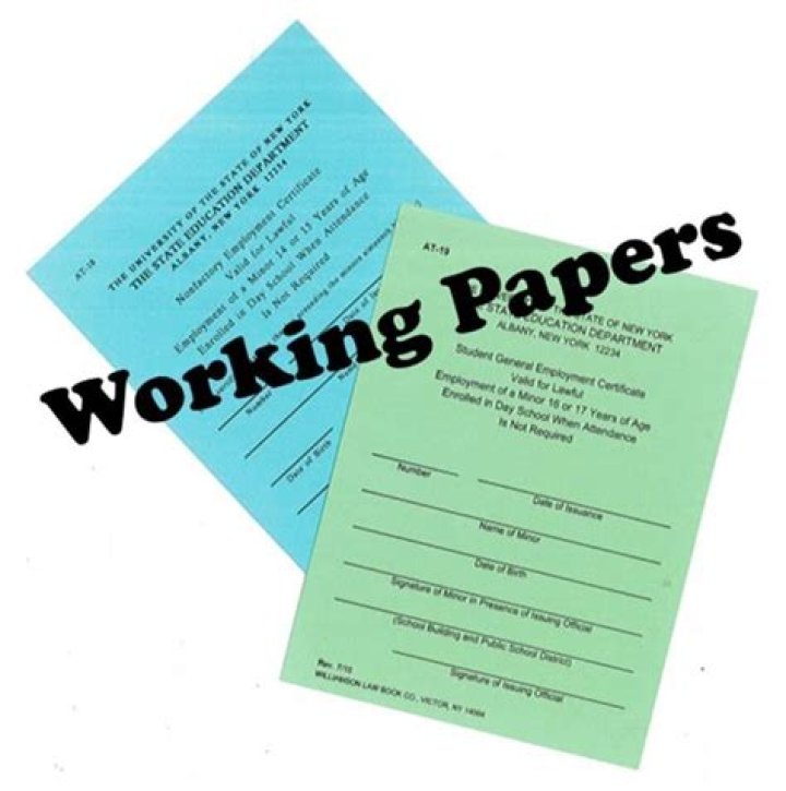 Do you need working papers at 14 in NY?