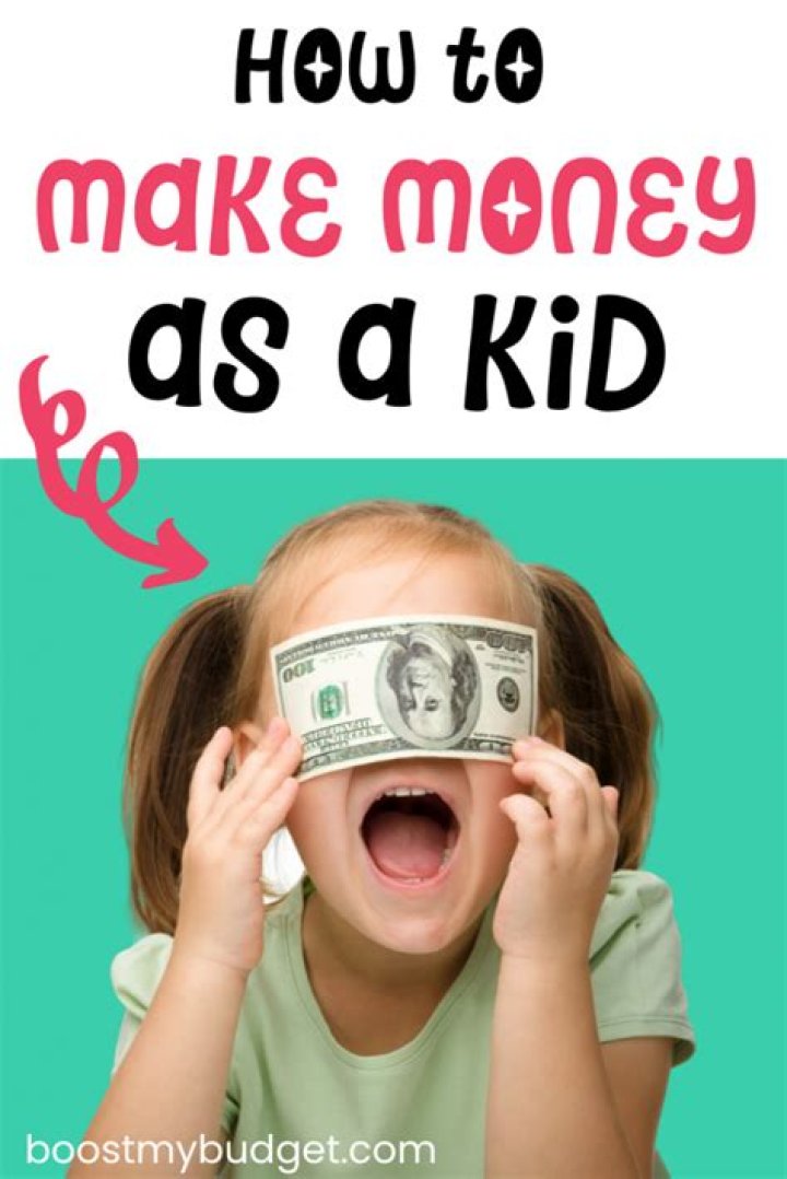 How can a 4 year old earn money?