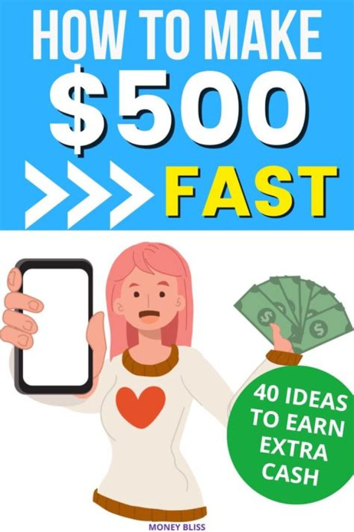 How can I make 500 dollars in a year?