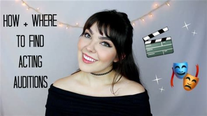 How do I find acting auditions?