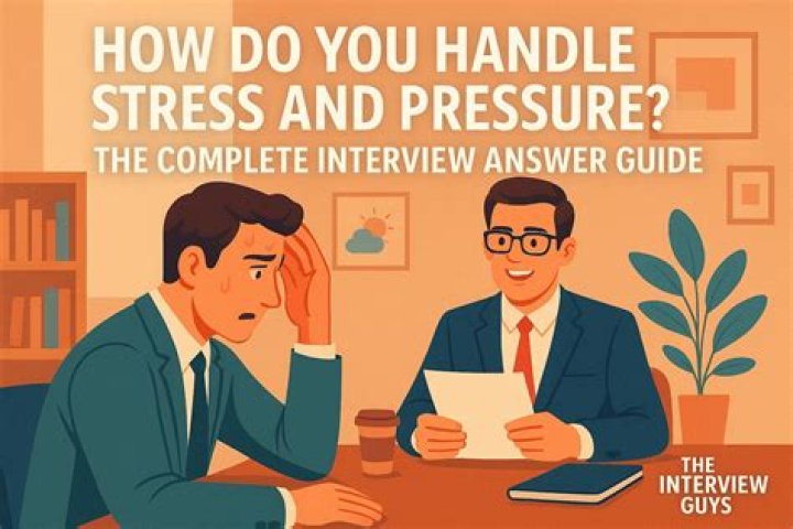 How do you handle working under pressure interview question?