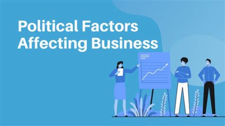 How does political and legal factors affect a business?