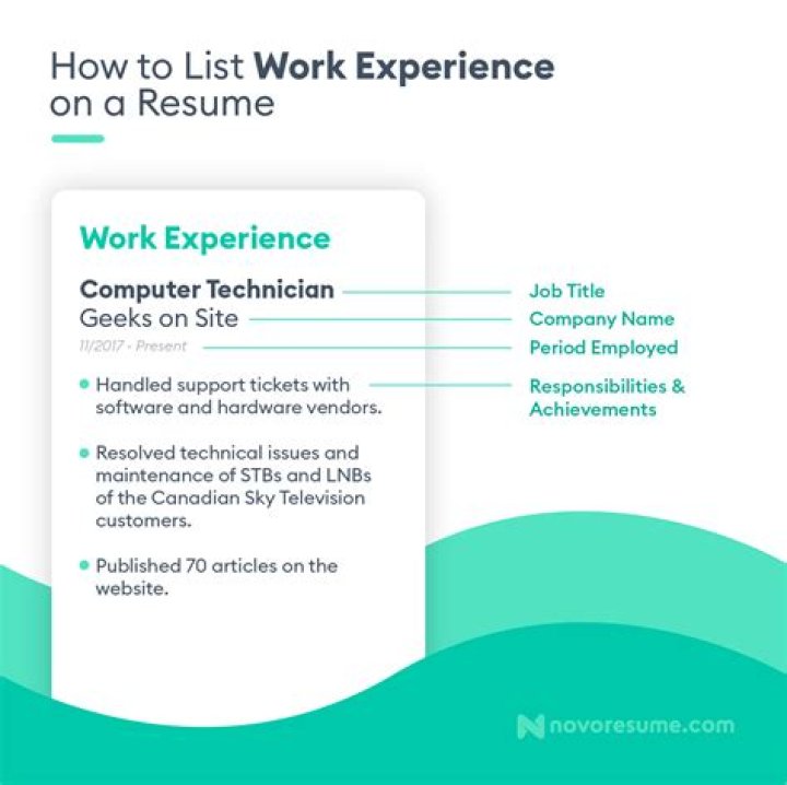 How good is work experience?