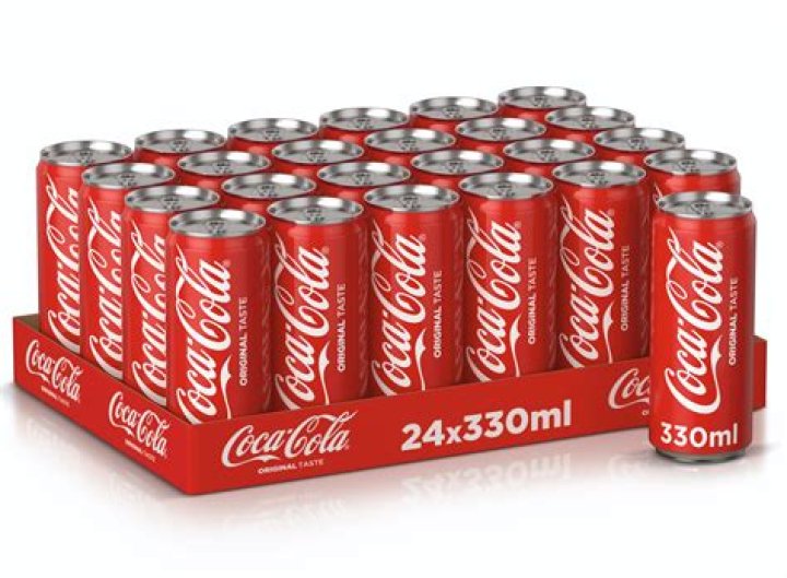 How many cans of Coke are in a case?