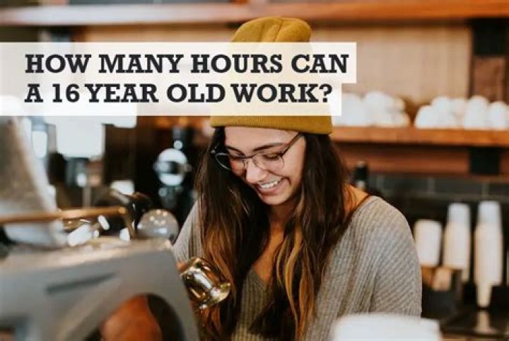 How many hours in a row can a 16 year old work?