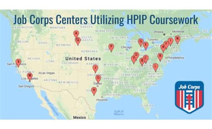 How many Job Corps centers are there?