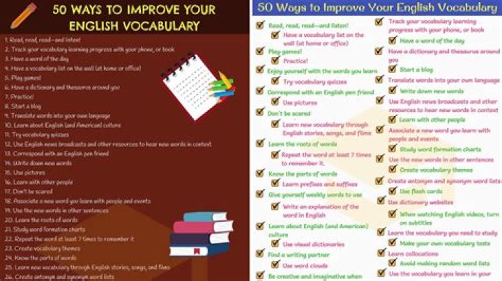 What are 3 strategies for improving your vocabulary?