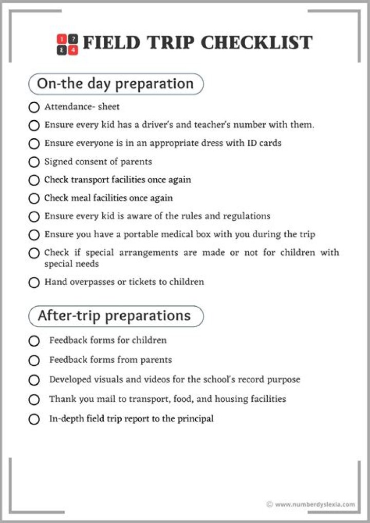 What is the purpose of field trip?