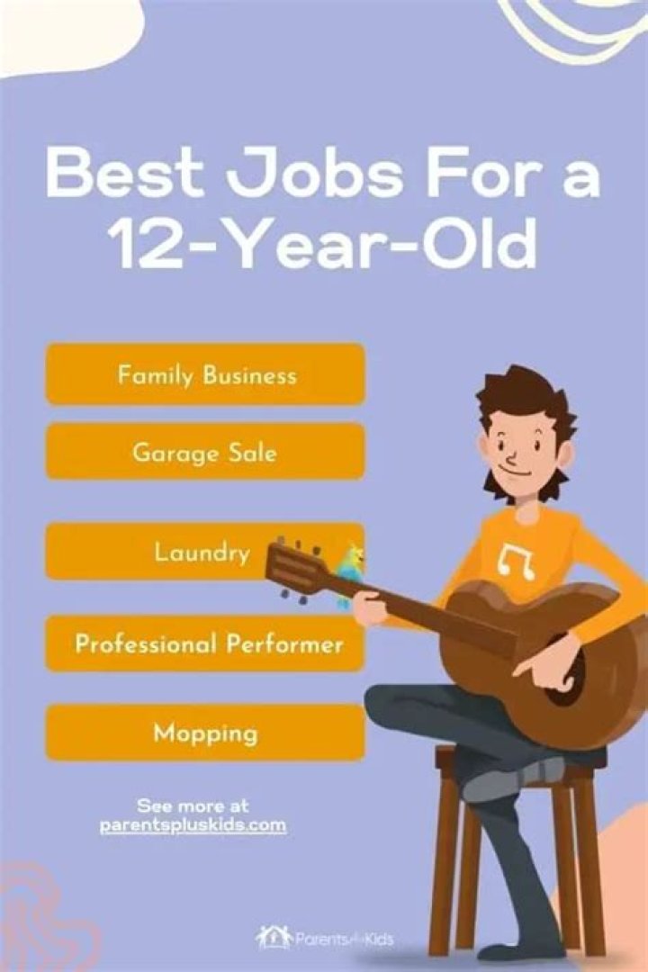 What kind of summer job can a 12 year old get?