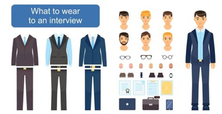 What males should not wear to an interview?
