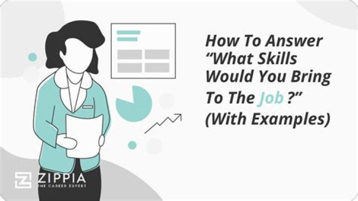 What skills would you bring to the job best answer?