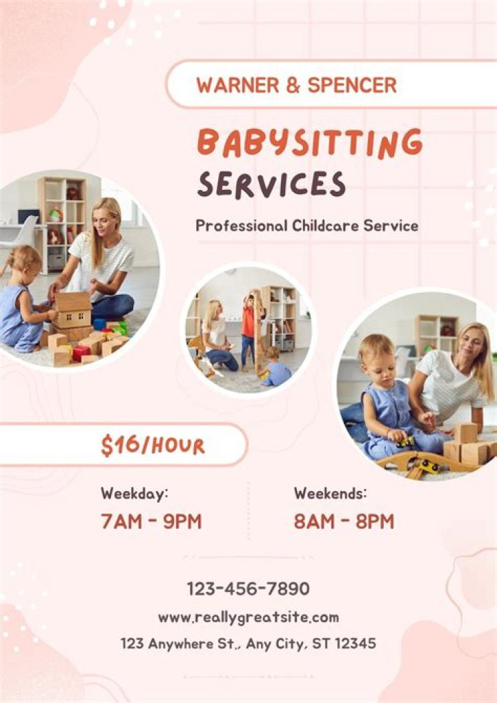 What to say when advertising babysitting?