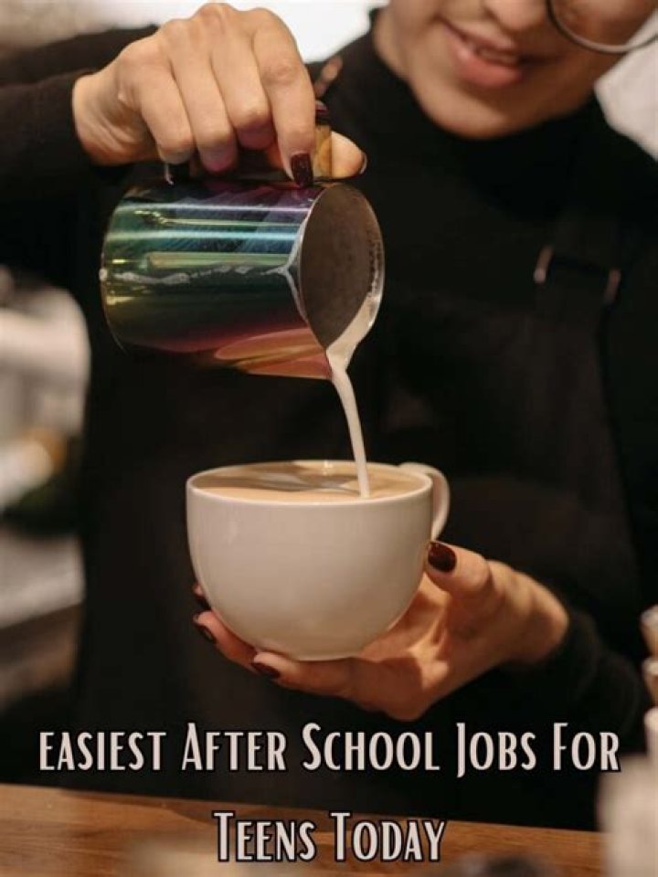 Why are after school jobs good?