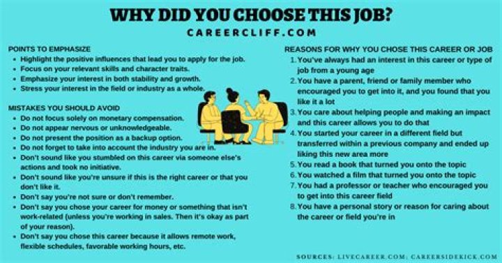 Why did you choose this place to work?