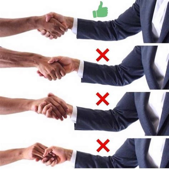 Why is a handshake important in an interview?