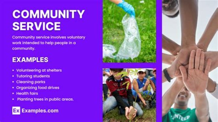 Why is community service so important?